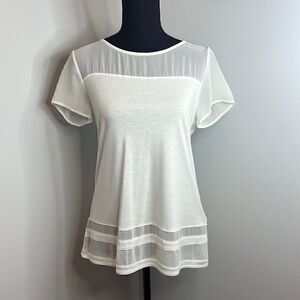 Banana Republic Sheer Top and Bottom Blouse - rarely worn.